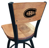Montreal Canadians L038 Laser Engraved Bar Stool by Holland Bar Stool