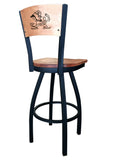 Notre Dame Fighting Irish Leprechaun L038 Laser Engraved Bar Stool by Holland Bar Stool