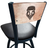 University of New Mexico Lobos L038 Laser Engraved Bar Stool by Holland Bar Stool