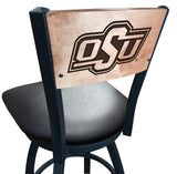 Oklahoma State University Cowboys L038 Laser Engraved Bar Stool by Holland Bar Stool