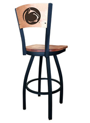 Penn State Nittany Lions L038 Laser Engraved Bar Stool by Holland Bar Stool
