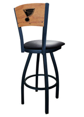 St. Louis Blues L038 Laser Engraved Bar Stool by Holland Bar Stool