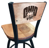 Ohio University Bobcats L038 Laser Engraved Bar Stool by Holland Bar Stool