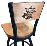 Wichita State Shockers L038 Laser Engraved Bar Stool by Holland Bar Stool