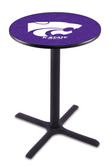 L211 NCAA Kansas State Wildcats Pub Table by Holland Bar Stool Company