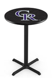 Colorado Rockies L211 Major League Baseball Pub Table