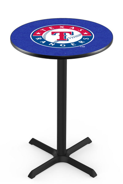 Texas Rangers L211 Major League Baseball Pub Table