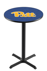 L211 NCAA Pittsburgh Panthers Pub Table by Holland Bar Stool Company