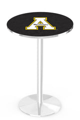 L214 Chrome Appalachian State Mountaineers Pub Table