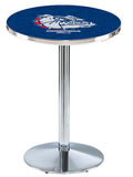 L214 Chrome Gonzaga Bulldogs Pub Table