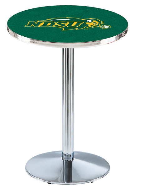 L214 Chrome North Dakota State University Bison Pub Table