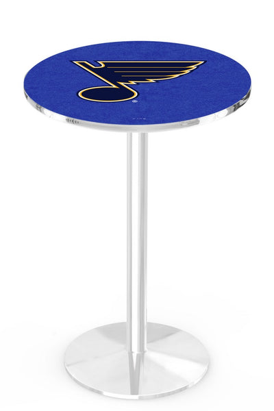 L214 Chrome St. Louis Blues Pub Table