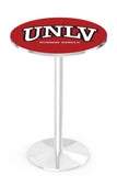 L214 Chrome University of Nevada Las Vegas Runnin' Rebels Pub Table