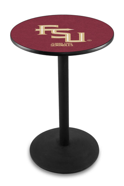 L214 Black Wrinkle Florida State Seminoles Script FSU Pub Table