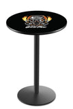 L214 Black Wrinkle NHRA This is My Game Face Mask Pub Table