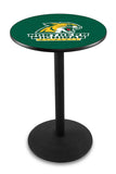 L214 Black Wrinkle Northern Michigan University Wildcats Pub Table