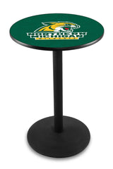 L214 Black Wrinkle Northern Michigan University Wildcats Pub Table