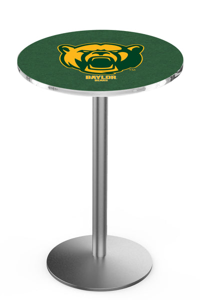 L214 Stainless Baylor Bears Pub Table