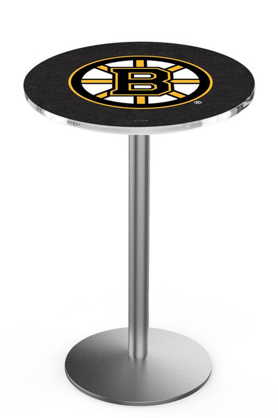 L214 Stainless Boston Bruins Pub Table