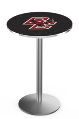 Boston College Eagles L214 Stainless Boston College Eagles Pub Table