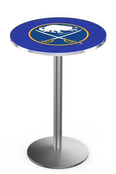 L214 Stainless Buffalo Sabres Pub Table