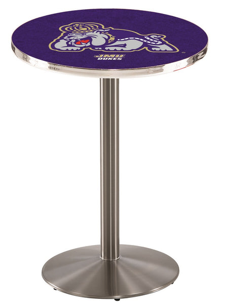 L214 Stainless James Madison Dukes Pub Table