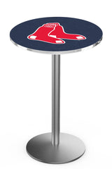 Boston Red Sox L214 Stainless MLB Pub Table