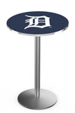 Detroit Tigers L214 Stainless MLB Pub Table