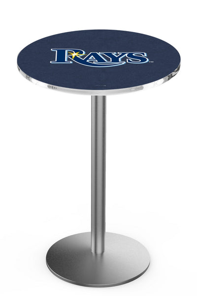 Tampa Bay Rays L214 Stainless MLB Pub Table