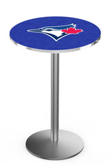 Toronto Blue Jays L214 Stainless MLB Pub Table
