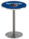 L214 Stainless University of Maine Black Bears Pub Table