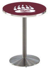 L214 Stainless University of Montana Grizzlies Pub Table