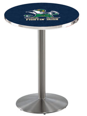 L214 Stainless Notre Dame Leprechaun Pub Table