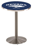 L214 Stainless University of Nevada Reno Wolf Pack Pub Table