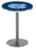 L214 Stainless North Carolina Tar Heels Pub Table