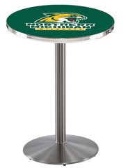 L214 Stainless Northern Michigan University Wildcats Pub Table