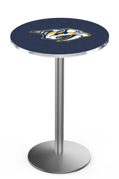 L214 Stainless Nashville Predators Pub Table