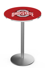 L214 Stainless Ohio State Buckeyes Pub Table