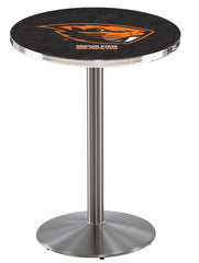 L214 Stainless Oregon State Beavers Pub Table