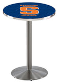 L214 Stainless Syracuse Orange Pub Table