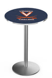 L214 Stainless Virginia Cavaliers Pub Table