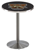 L214 Stainless Western Michigan University Broncos Pub Table