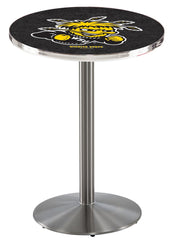 L214 Stainless Wichita State Shockers Pub Table