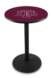 L214 Black Wrinkle Texas A&M Aggies Pub Table