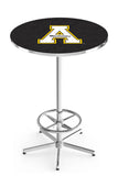 L216 Chrome Appalachian State Mountaineers Pub Table