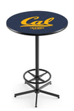 L216 Black Wrinkle Cal Bears Pub Table