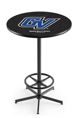 L216 Black Wrinkle Grand Valley State Lakers Pub Table