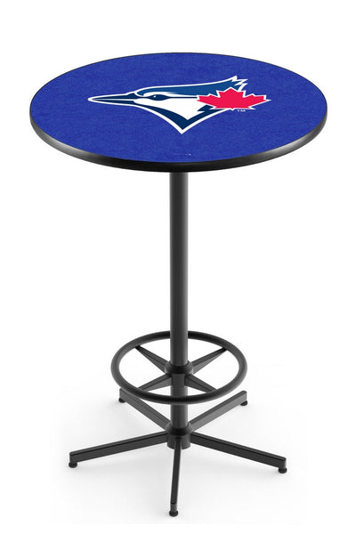 Toronto Blue Jays MLB L216 Black Wrinkle Pub Table