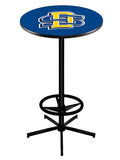 L216 Black Wrinkle South Dakota State University Jackrabbits Pub Table