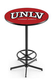 L216 Black Wrinkle University of Nevada Las Vegas Runnin' Rebels Pub Table